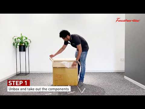 High back mesh featherlite contact hb office chair, adjustab...