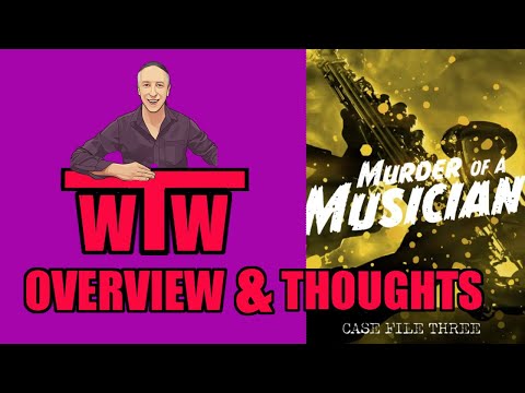Cryptic Killers Murder of a Musician: Spoiler Free Overview and My Thoughts On by WYW