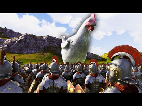 10,000 VOJÁKŮ vs ZMUTOVANÁ SLEPICE!