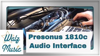 Video thumbnail for Presonus Studio 1810c Review & First Impressions - Audio Interface Hardware USB-C (Not Thunderbolt) by Walz Music & Sound Design