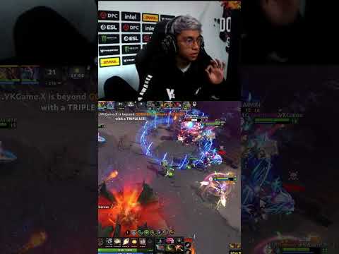 pakazs doing a double rampage at dreamleague season 20 #dota2 #dota2highlights