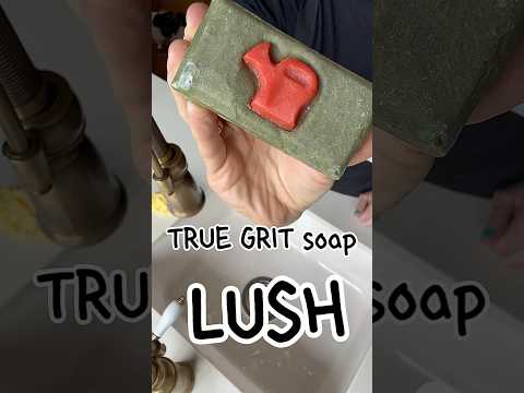 LUSH FATHER’S DAY 2024 ❤️NEW TRUE GRIT SOAP DEMO❤️#lush #bathbomb #lushcommunity #fyp #diy