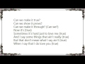Brandy - Can We Lyrics
