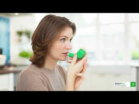 GeloMuc Atemtherapiegerät – Anwendung