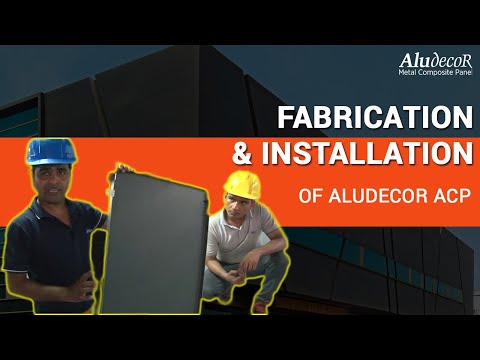 Aludecor  AL-45 Gold Aluminium Composite Panel