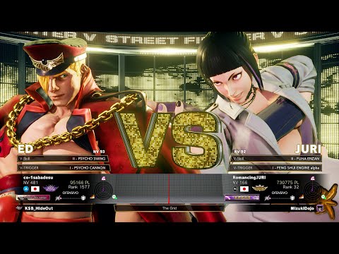 STREET FIGHTER V CE 💢 Yossan [Juri] VS co-1sabadesu [ED]
