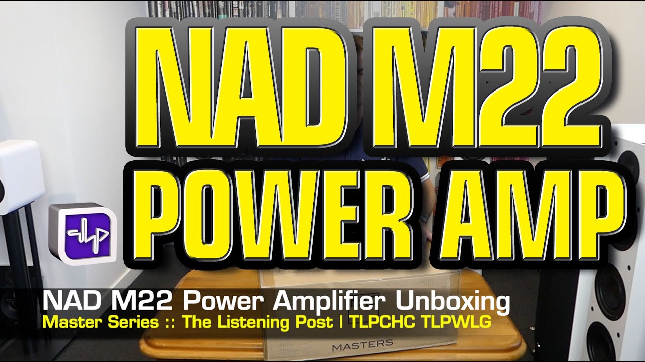 NAD M22 V2 Stereo Power Amplifier | The Listening Post | TLPCHC TLPWLG