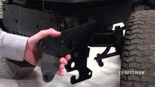 Installing the Side Plates (Graden Tractor with Dual Suspension Brackets)