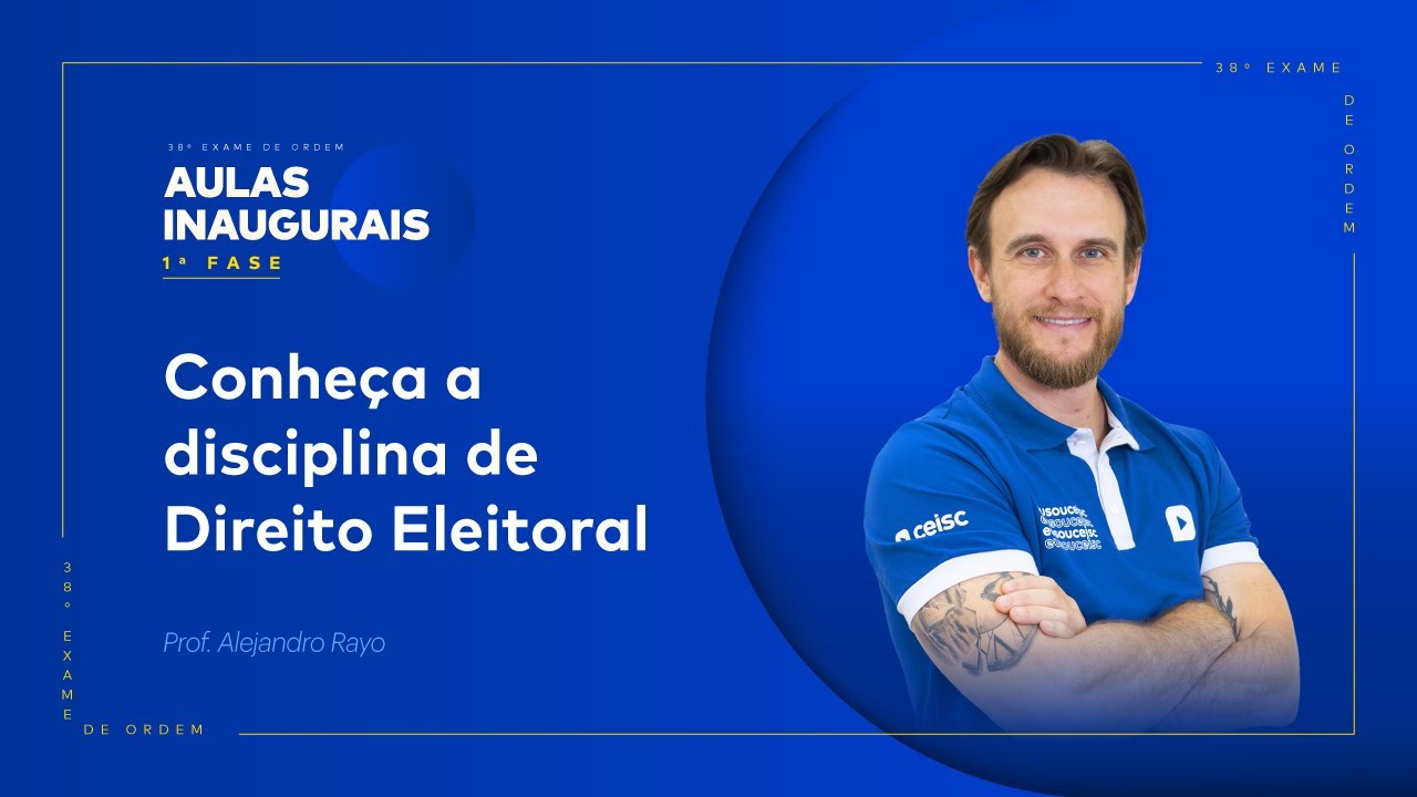 Conheça a disciplina de Direito Eleitoral | 1ª fase OAB