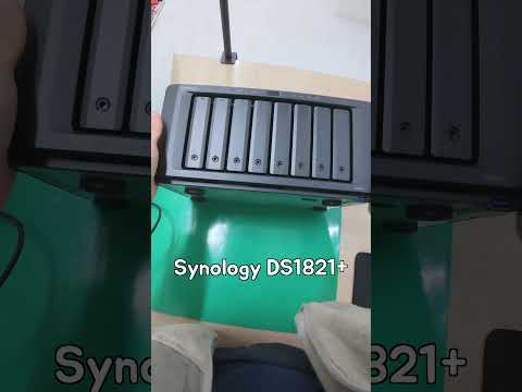 시놀로지 DS1821+ NAS 언박싱