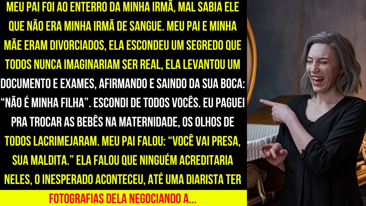 O velorio da minha irmã, Minha mãe escondeu um segredo que abalou todos, quando A verdade foi..