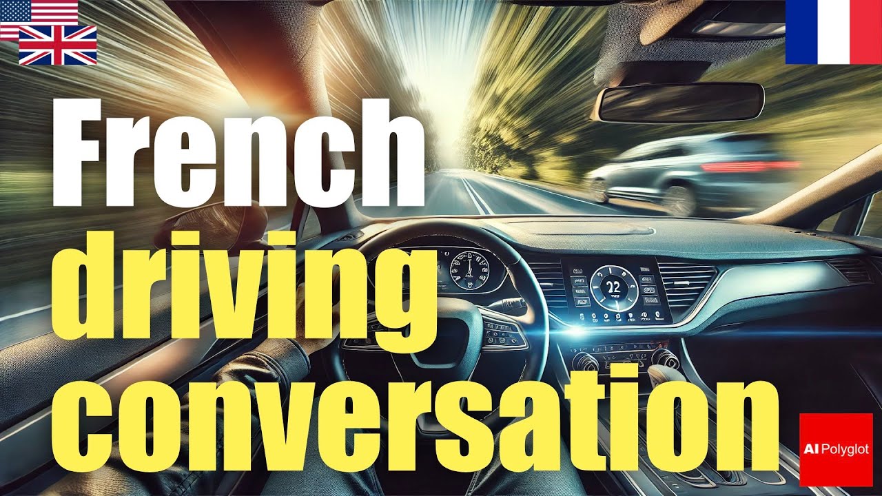 French driving conversation episode artwork