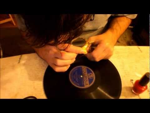 78RPM Records How to Fill In Deep Damaged Groove Spots Experimental