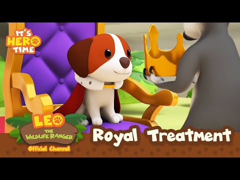 Royal Prince Hero!! 👑👱 | It's Hero Time | BRAND NEW SERIES! | Leo the Wildlife Ranger