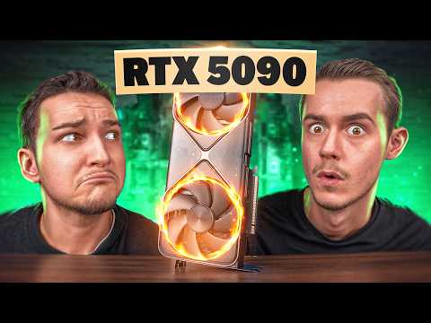 ON TESTE LA RTX 5090 ! (elle brûle ?)