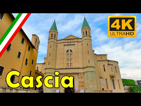 Cascia e il Santuario di Santa Rita: Città di Fede e Bellezza in Umbria 🇮🇹 | Video 4K