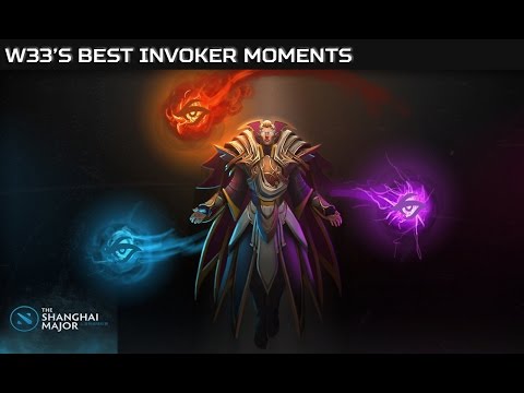 [Shanghai Major] - W33's Best Invoker Moments (UB & Grand Finals)