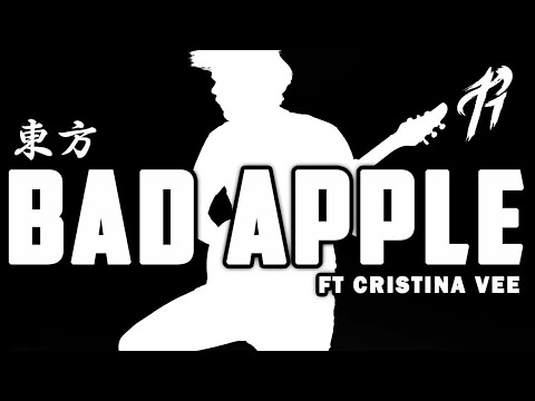 BAD APPLE!! (Japanese) || METAL COVER by RichaadEB & Cristina Vee