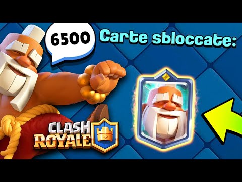 FINALMENTE SBLOCCO MONK... 6500 COPPE! - Clash Royale