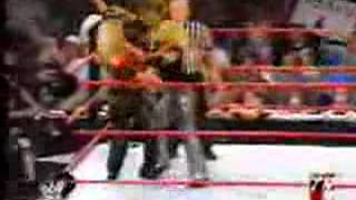 Bradshaw & Trish Stratus vs Jackie Gayda & Christopher Nowinski RAW! Bradshaw & Trish Stratus vs Jackie Gayda & Christopher Nowinski RAW!