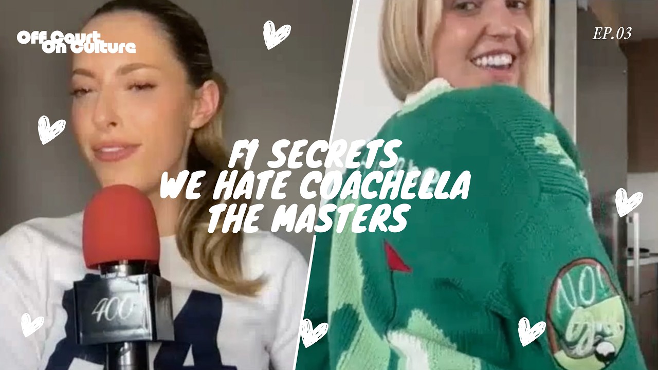F1 Secrets, Women's Sports Bars, and The Masters | Off Court On Culture