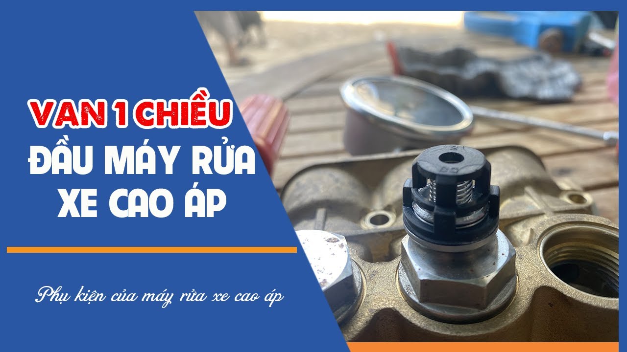 Van 1 chiều máy rửa xe cao áp T2200MC trên 15