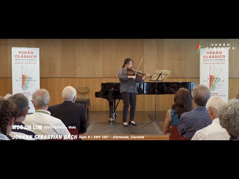 Festival VERÃO CLÁSSICO 2019 - TalentFest, Woojin Lim (viola) - Bach