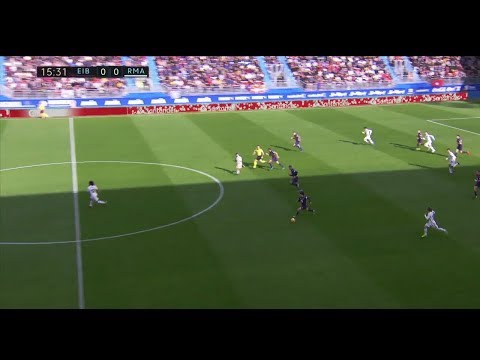 Asi contragolpea la SD Eibar ( gol Escalante) | Eibar 3- Real Madrid 0 | 18/19 (Audio Jose Sanchis)