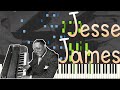 Albert Ammons - Jesse James 1939 (Boogie Woogie and Stride Piano Synthesia)