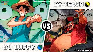 Luffy GU vs Teach BY ⚔️ | R2 – OP16 FORMAT | One Piece Card Game