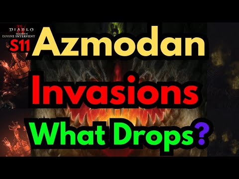 Azmodan Invasions What Drops? Season 11