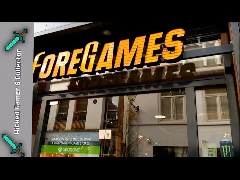Game Store - Visit ForeGames / Breda Netherlands / Retro Shop Winkel