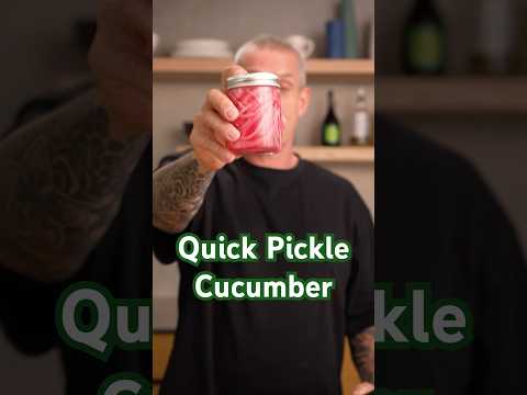 Quick Pickle Cucumber 🥒