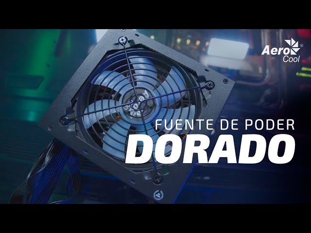 Vídeo relacionado con Aerocool MIRAGEGOLD 650W Fuente de Alimentación PC Modular RGB 80 Plus Gold, Condensadores Japoneses