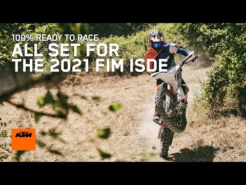 100% READY TO RACE: ALL SET FOR THE 2021 FIM ISDE WITH KTM’S SUPPORT | KTM