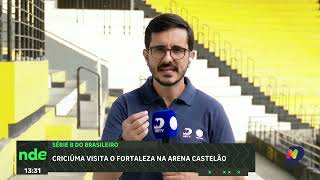 Criciúma visita o Fortaleza em duelo importante na Série B