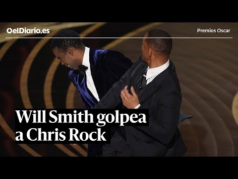 Will Smith golpea a Chris Rock en directo en los Oscar por mencionar a su esposa