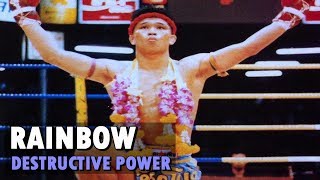 Rainbow Sor Prantalay - Destructive Power เรนโบว์ ส.พรานทะเล (Highlight) | Muay Thai
