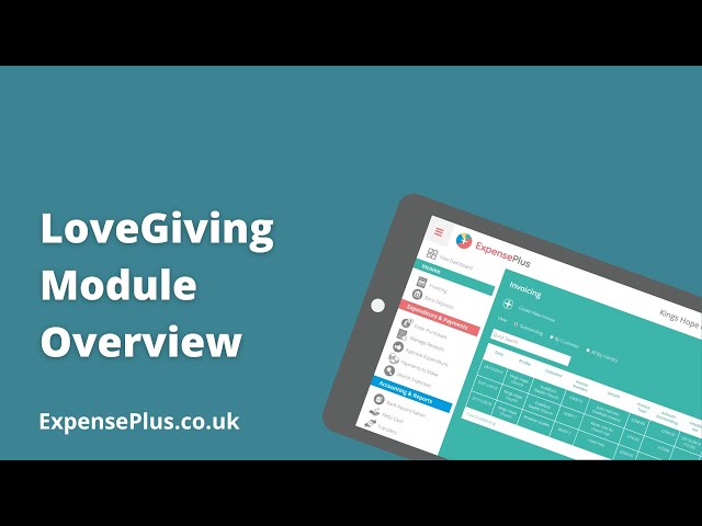 LoveGiving Module Overview - title board