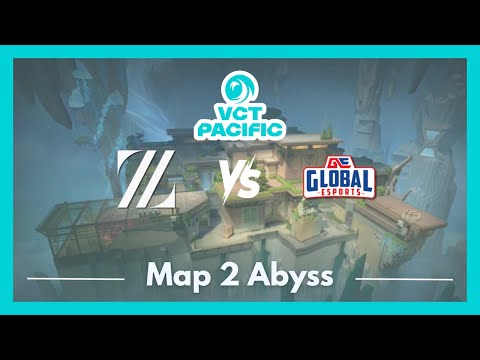 ZETA vs GE | VCT Pacific Kickoff | Map 2 Abyss
