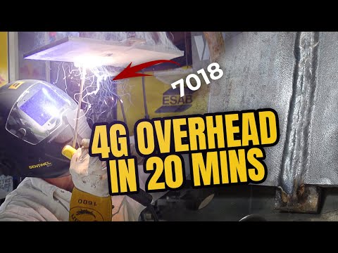 Master Overhead Stick Welding In 20 Minutes