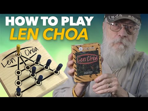 LenChoa is a traditional "Predator-vs-prey" board game from the Kingdom of Siam in Southeast Asia.