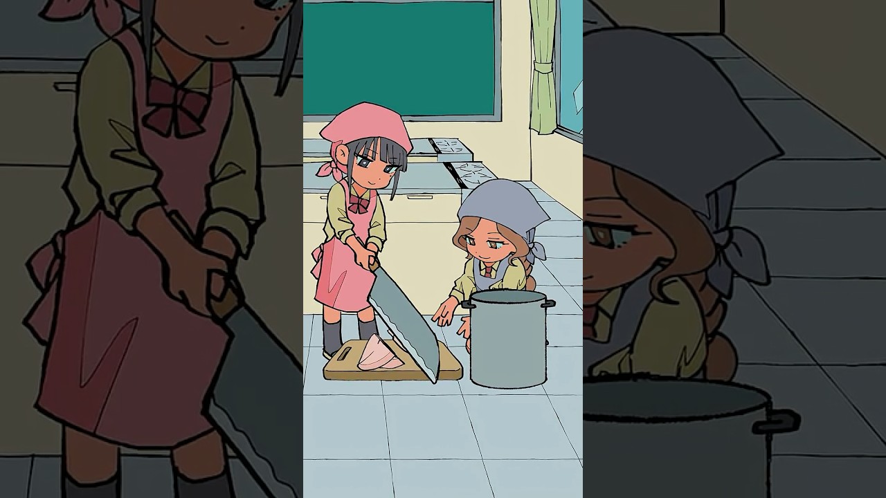 なんか違う調理実習 #パラ高