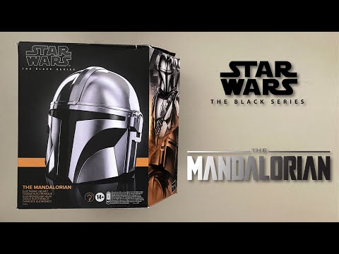 Silent Unboxing #5 // Unboxing STAR WARS The Black Series - The Mandalorian Helmet