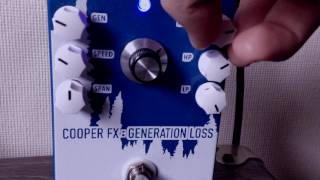 Cooper FX Generation Loss VHS tape simulator of destruction