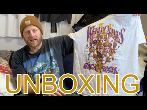 Vintage T-shirt Unboxing