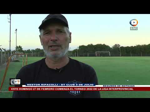 Nestor Ripacolli - DT Club 9 de Julio de Berabevú
