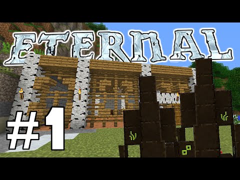 MC Eternal Modpack Part 1 - So Many Things To Discover