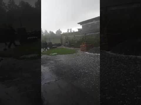 Tuča u Zagrebačkoj ulici u Požegi, 23.5.2017.