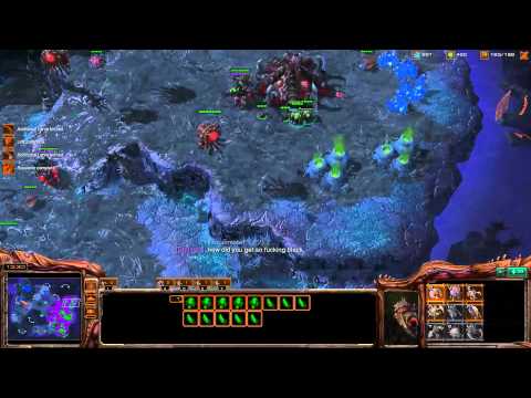 ROOTDestiny (Z) vs. FXOtgun (P) (Debo on Skype) - Starcraft 2 Ladder
